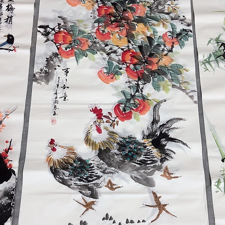 小周画廊的直播间
