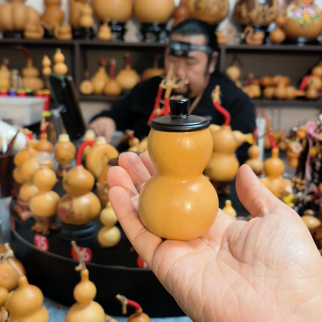 吴***式葫芦福禄双全手把件