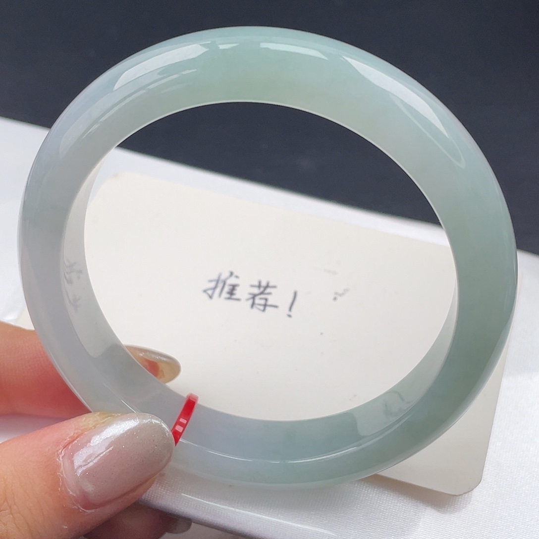 翡翠未镶嵌手镯58圈口推荐