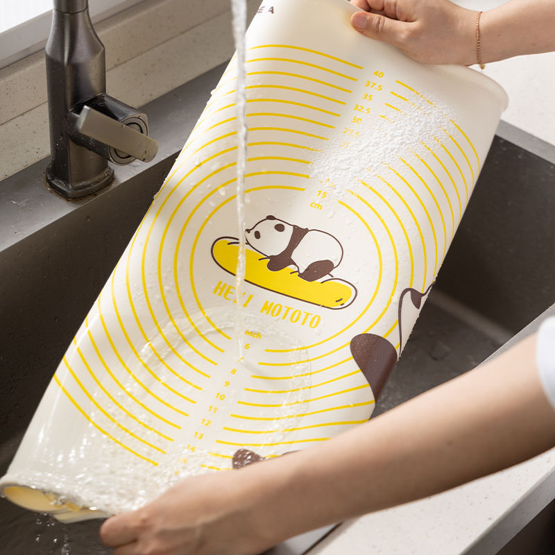 母婴级硅胶揉面垫加厚40*60cm食品级烘焙面板