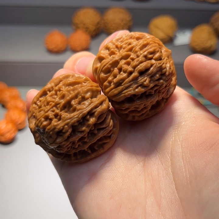 把件文玩核桃四座楼961