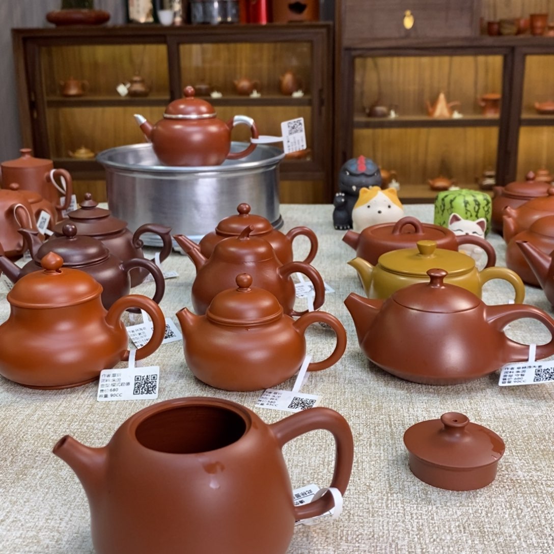 紫砂茶壶昊*梦潮州手拉壶