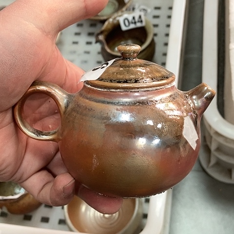 柴烧宝瓶杯子大放漏