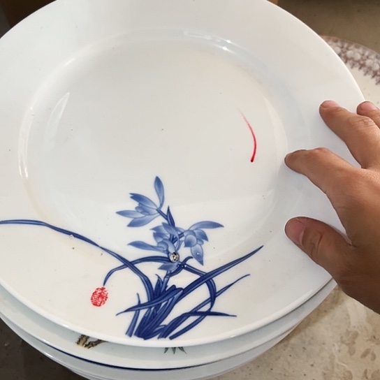 盘10寸盘一个陶瓷陶瓷