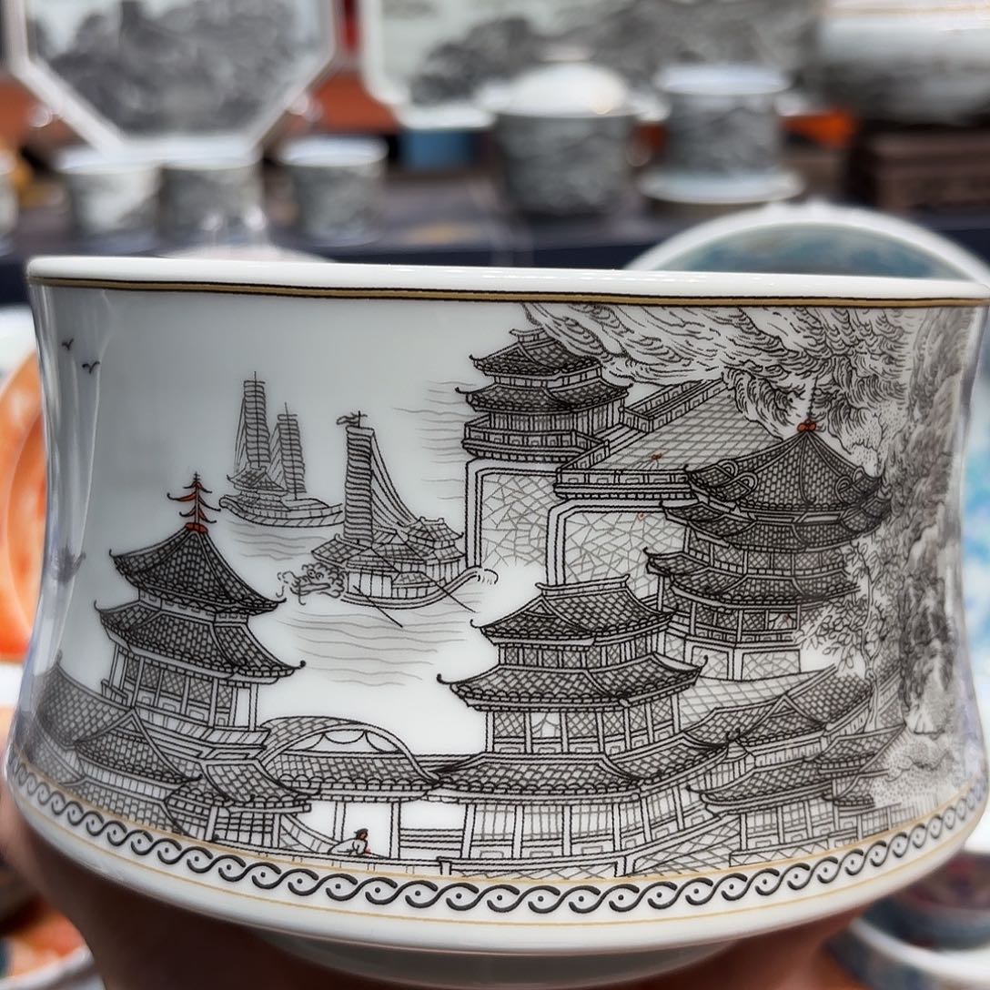 不***间陶杯子景德镇陶瓷