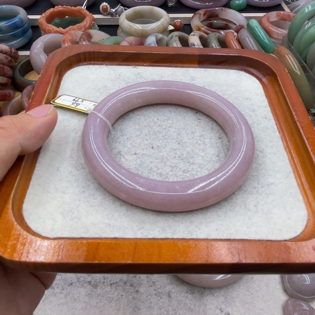 ～***～石英质玉圈口57未镶嵌