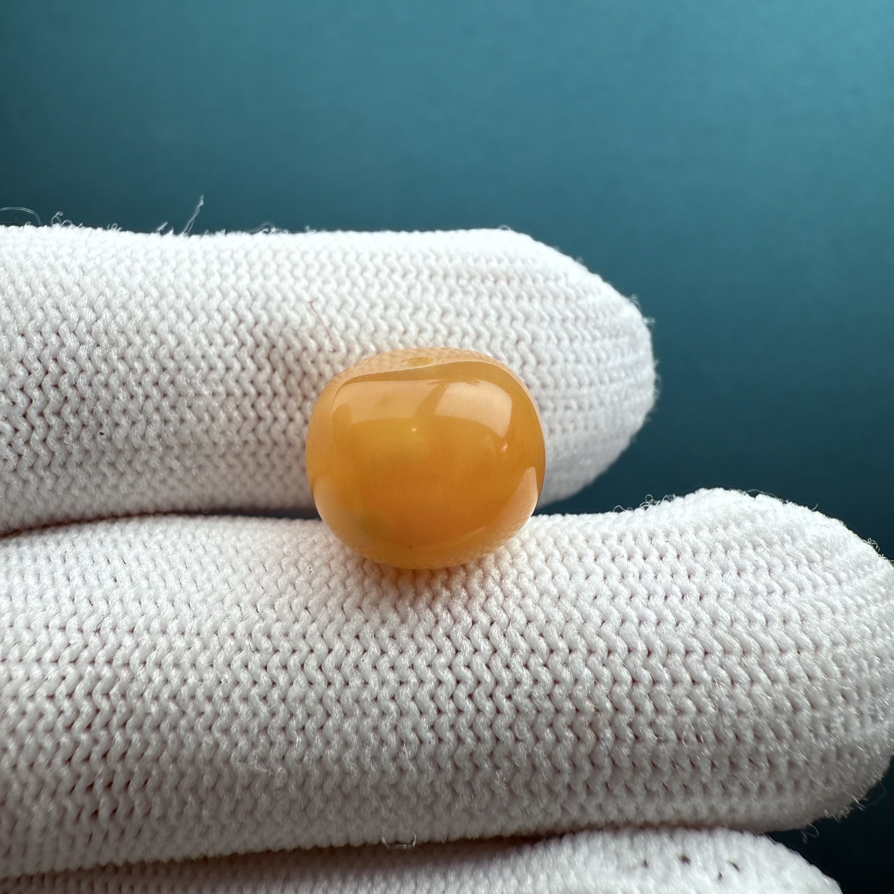 A7449天然原矿蜜蜡 老型10*9.7mm支持复检 假一罚十