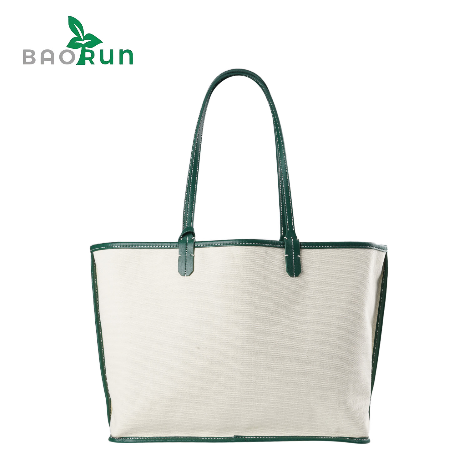 【小猫系列托特-高版本】帆布牛皮pvc 双肩带 敞口 底长34CM