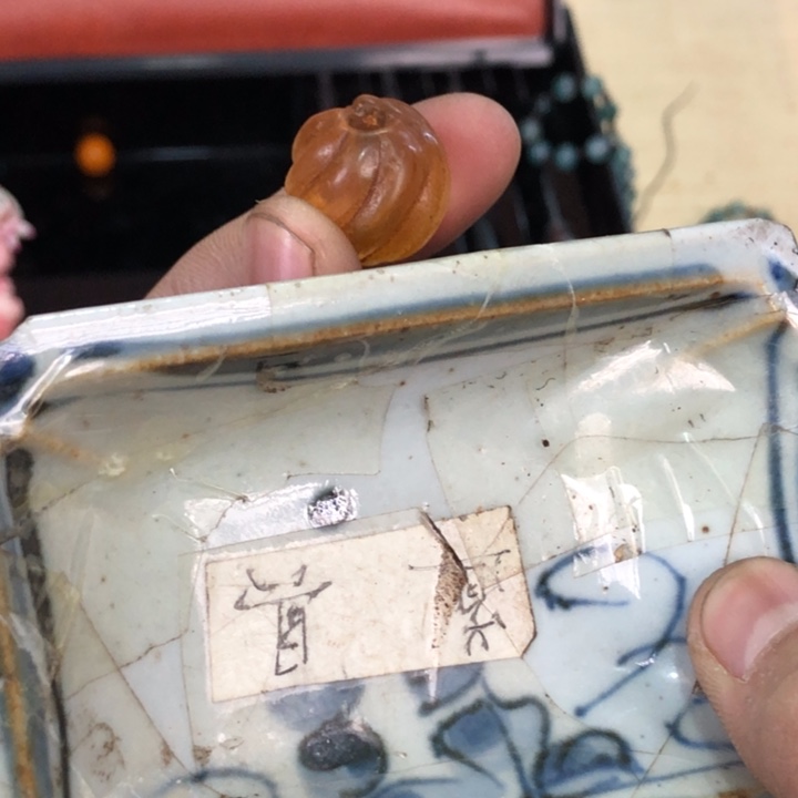 陶瓷孤品单件车里拍