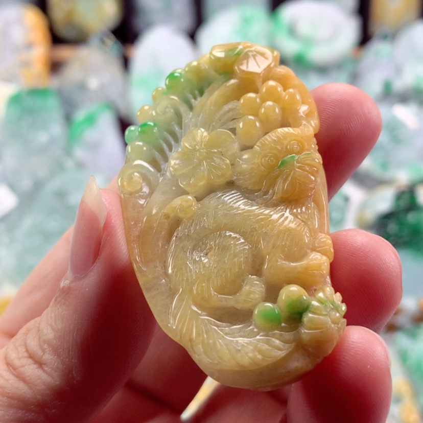【闪购商品】翡翠吊坠(不含链)未镶嵌