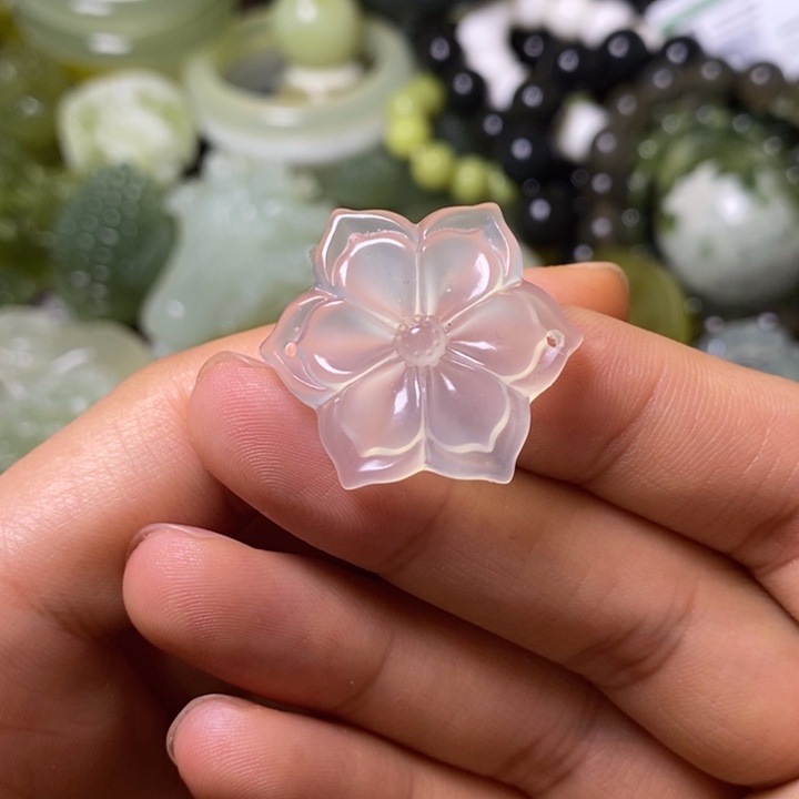 岫玉岫玉颈饰未镶嵌