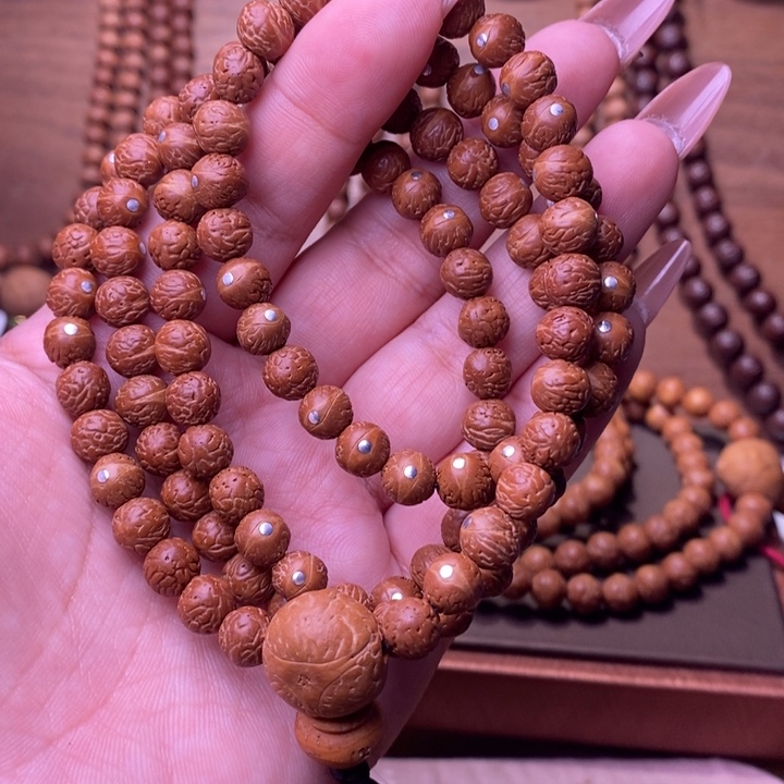 吊坠凤眼菩提有***为顶凤108