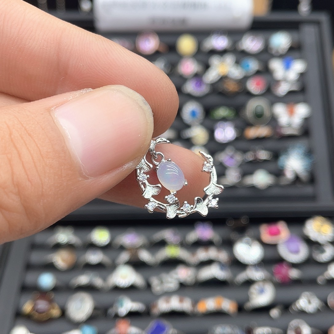 紫晶珠宝半成品未镶嵌