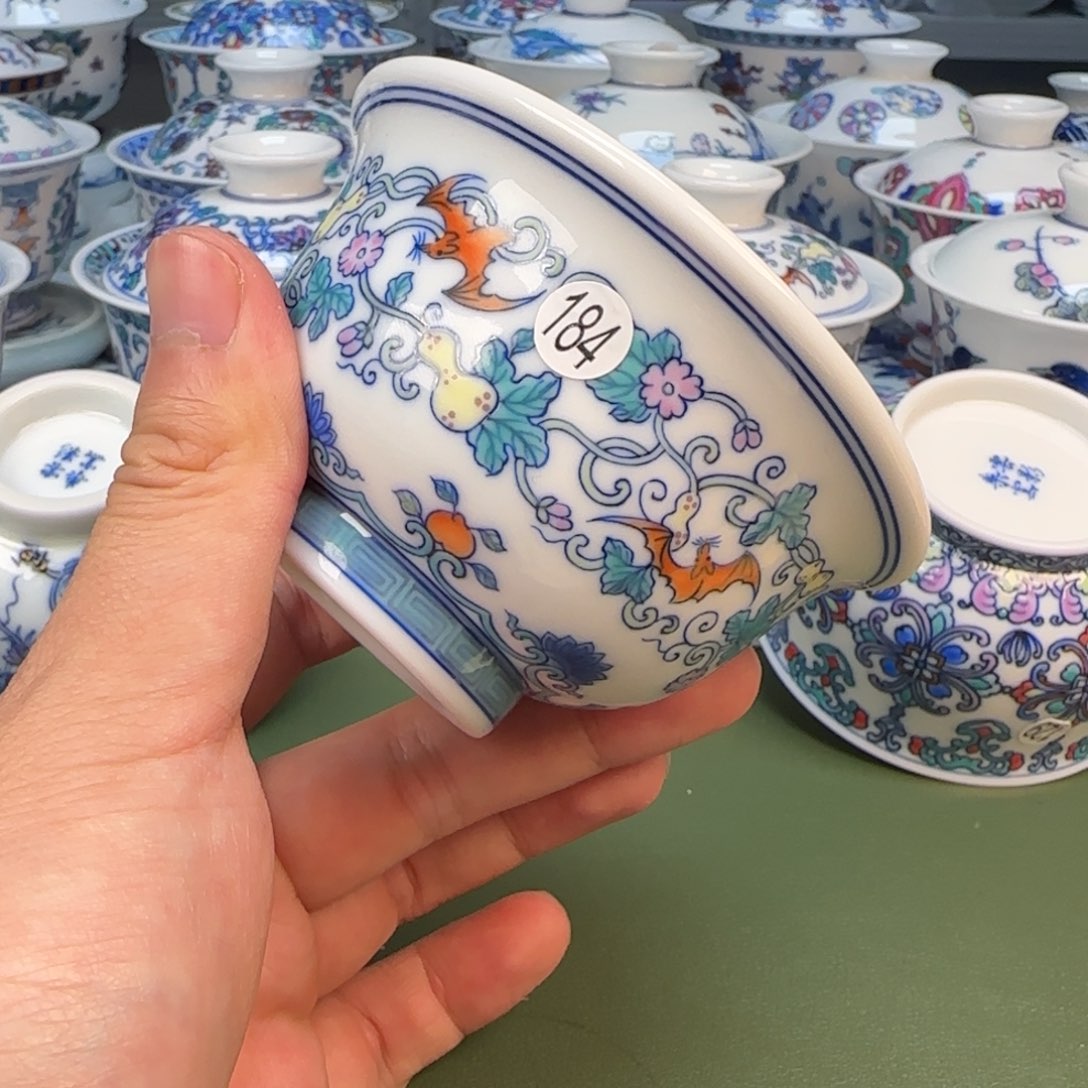 彦祖纯手工手绘茶具184