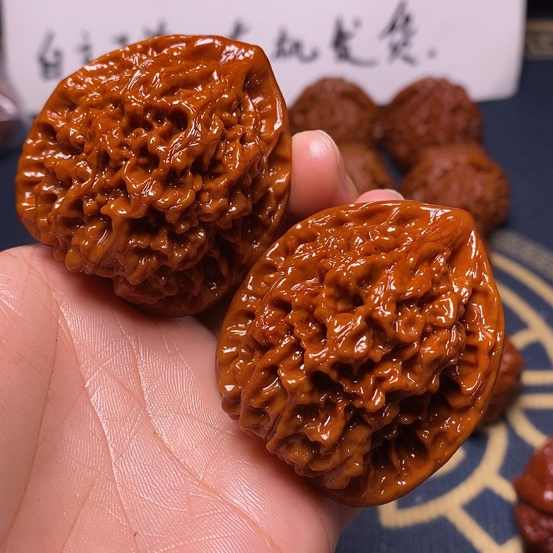 浩***g文玩核桃吊坠45官帽