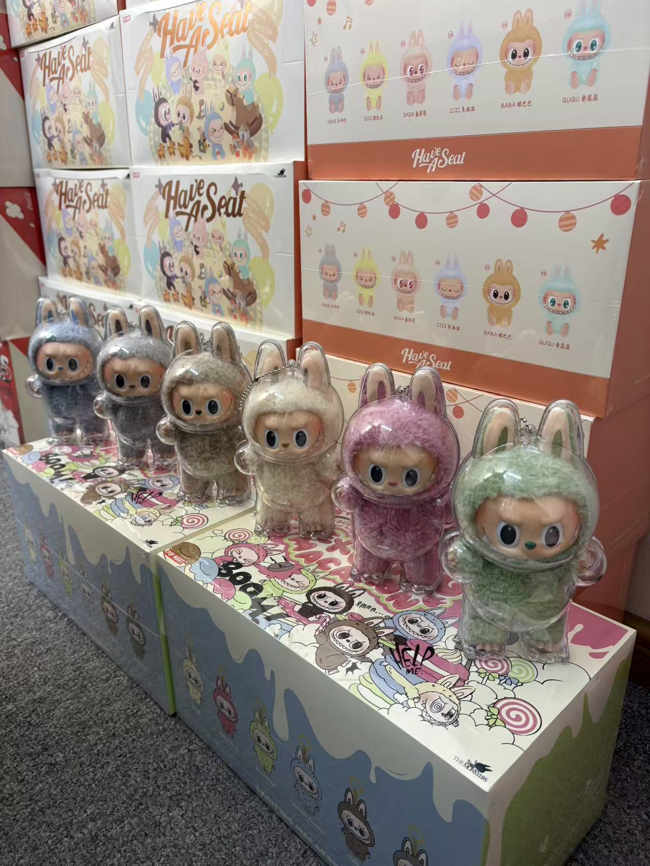 【周边】马卡龙盲盒系列站姿坐姿保护壳