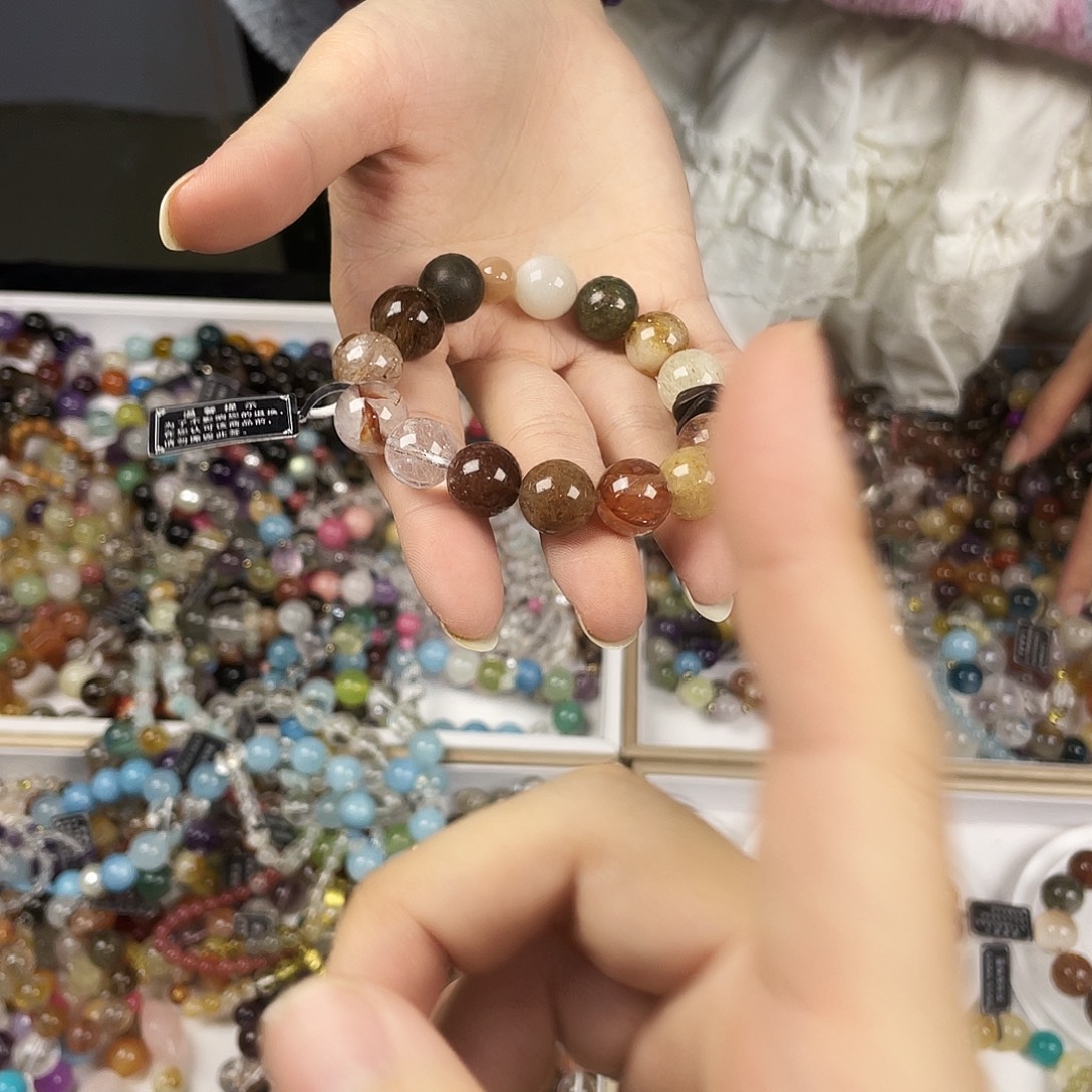 手链水晶银S925镶嵌