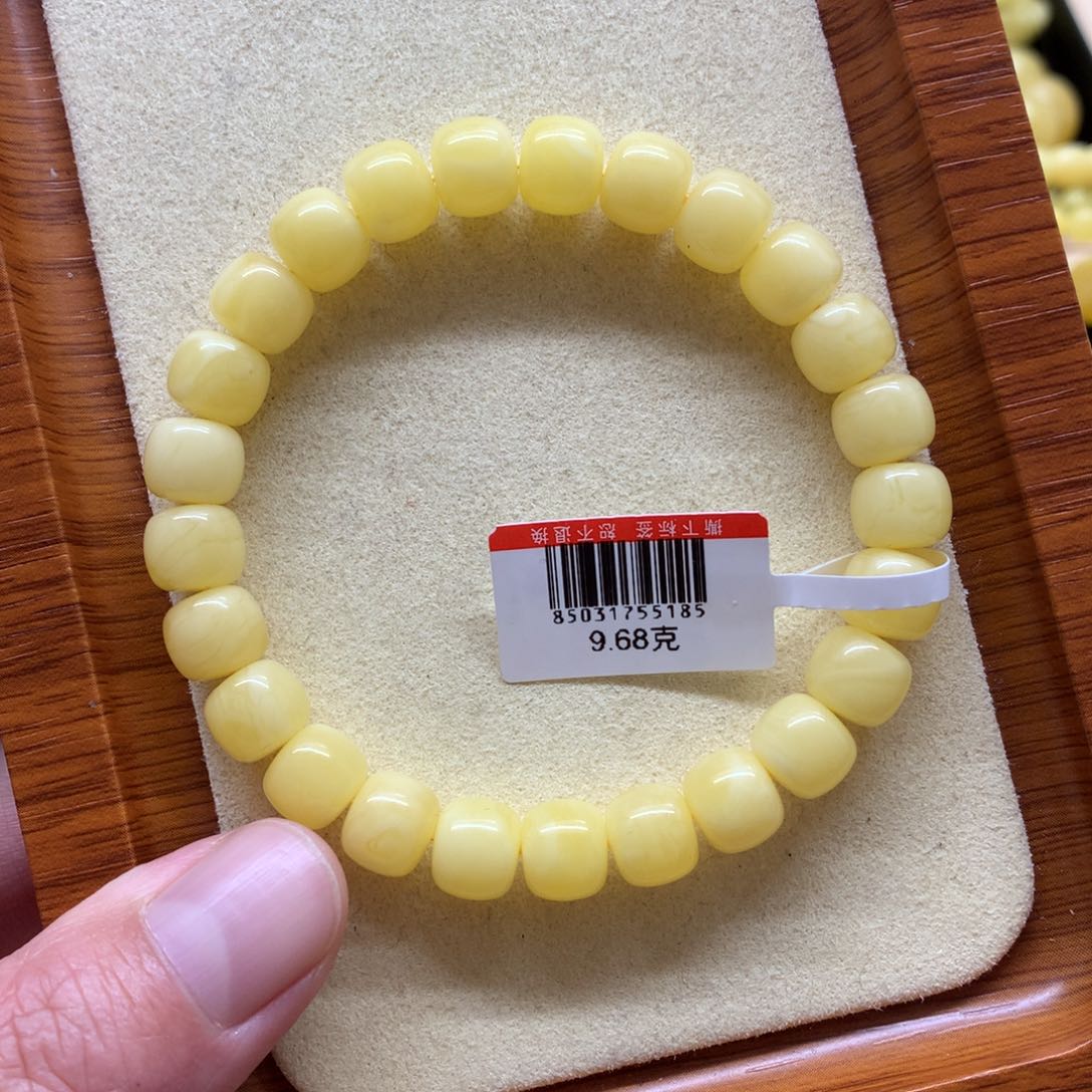 蜜蜡手链未镶嵌蜜蜡