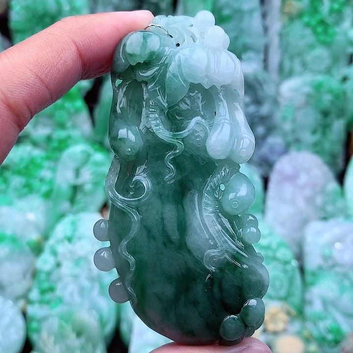 天然A货翡翠福瓜