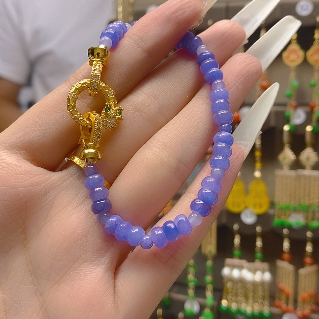 翡翠合金耳饰翡翠
