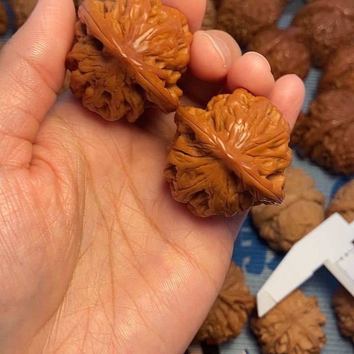 文玩核桃吊坠38狮虎兽