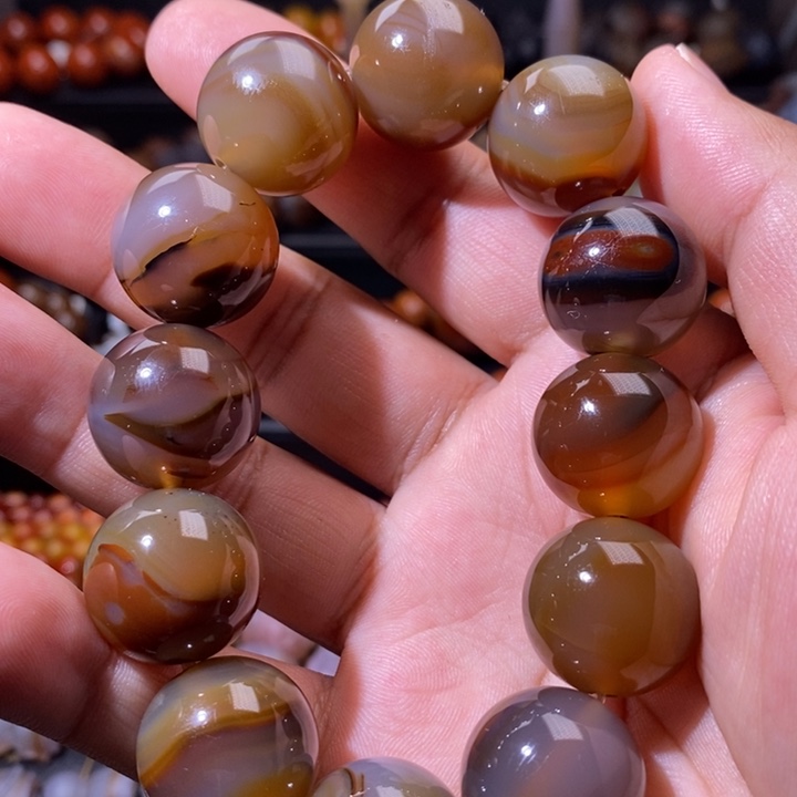 未镶嵌手链玛瑙/玉髓