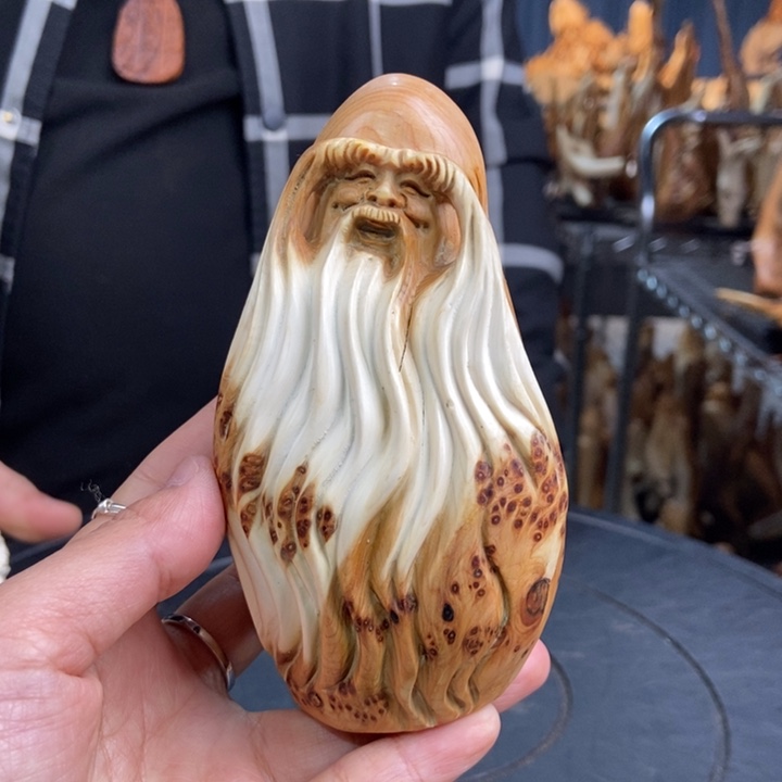 柏木（崖柏）手把件