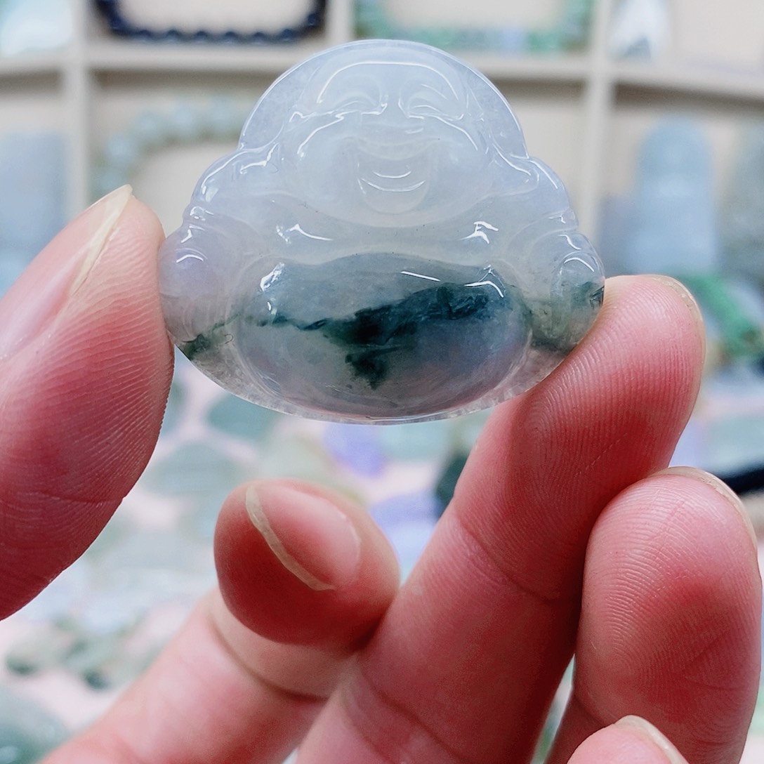 吊坠(不含链)未镶嵌翡翠天然