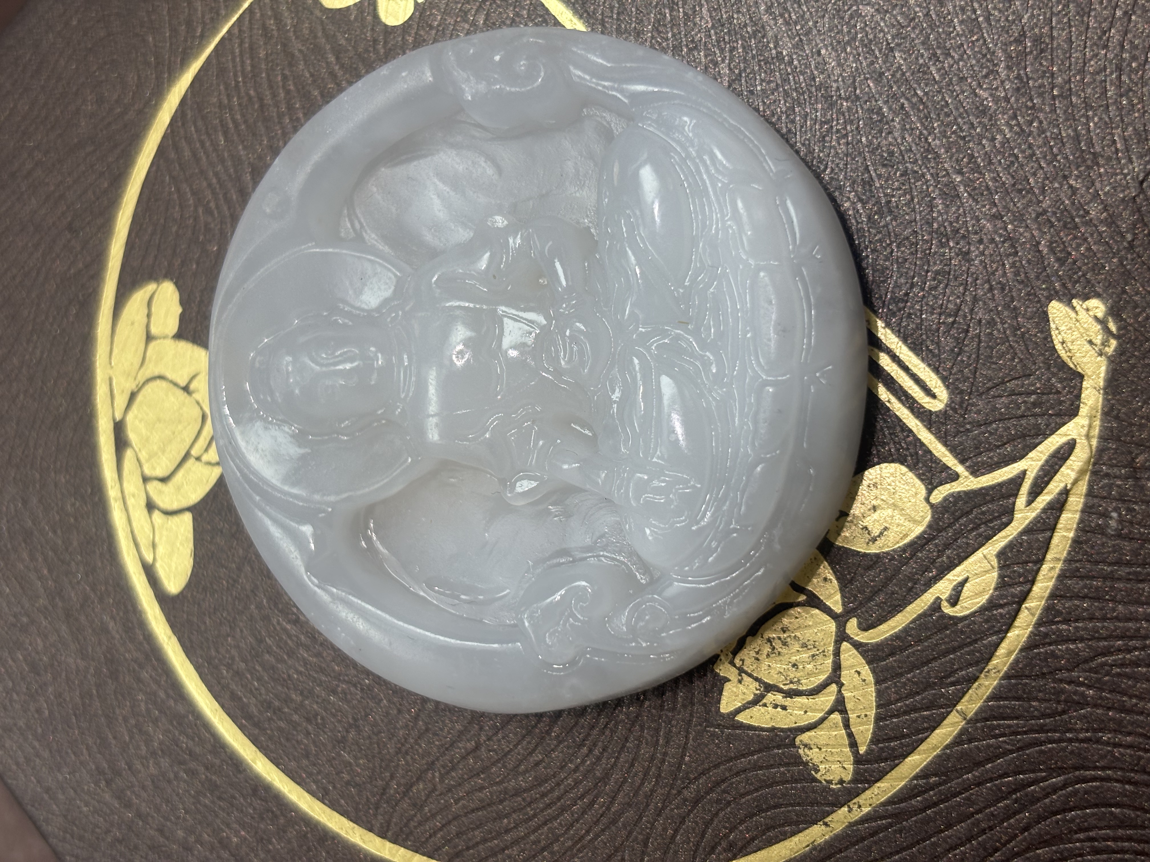 天然和田玉吊坠多样性发其一 JY001744