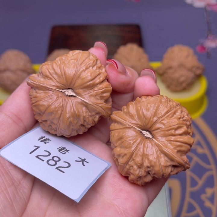 文玩核桃把件南瓜44.1282 50克