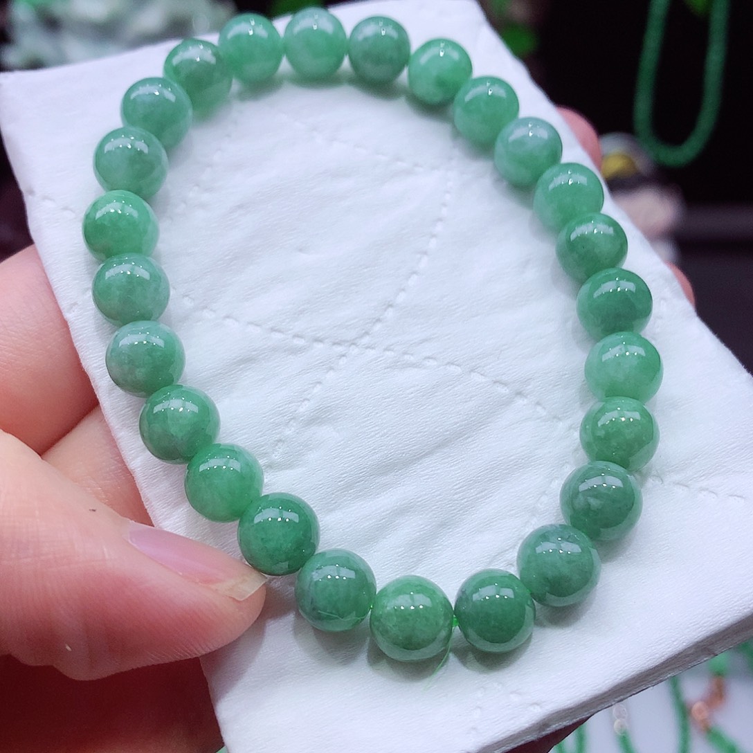 翡翠未镶嵌手链翡翠