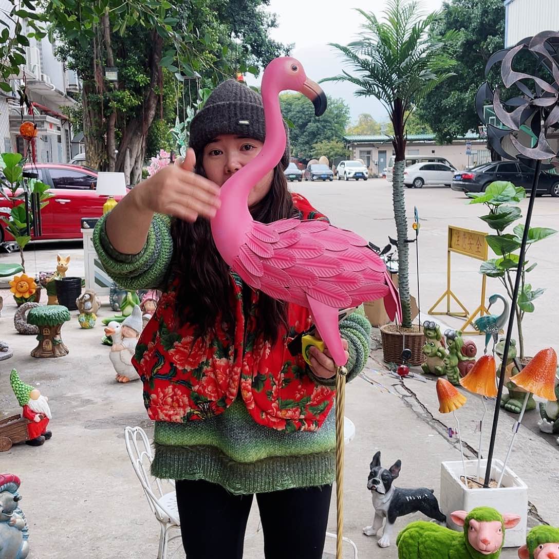 【闪购商品】无铅玻璃花园摆件&000&