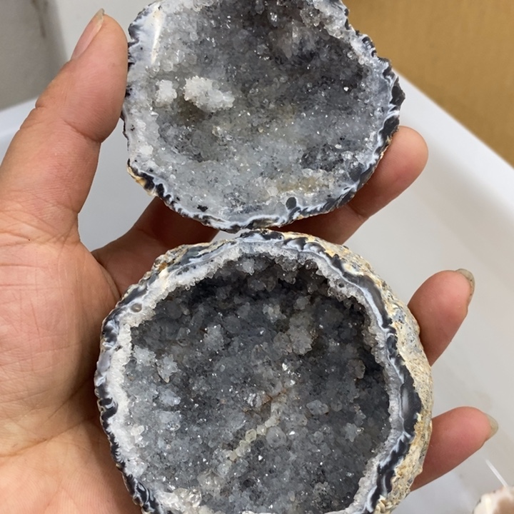 紫晶珠宝半成品未镶嵌