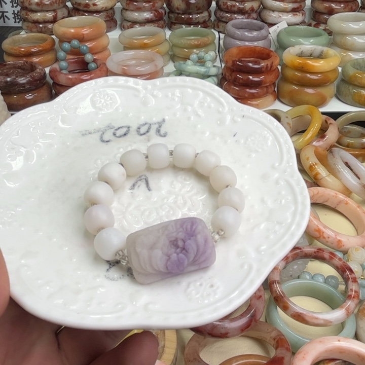 石英质玉手牌未镶嵌