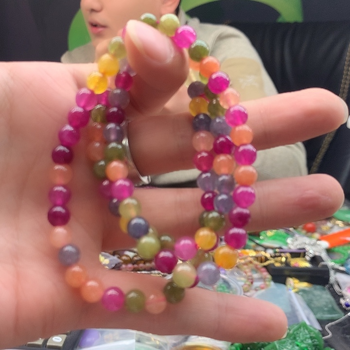 碧玺未镶嵌颈饰，，，，