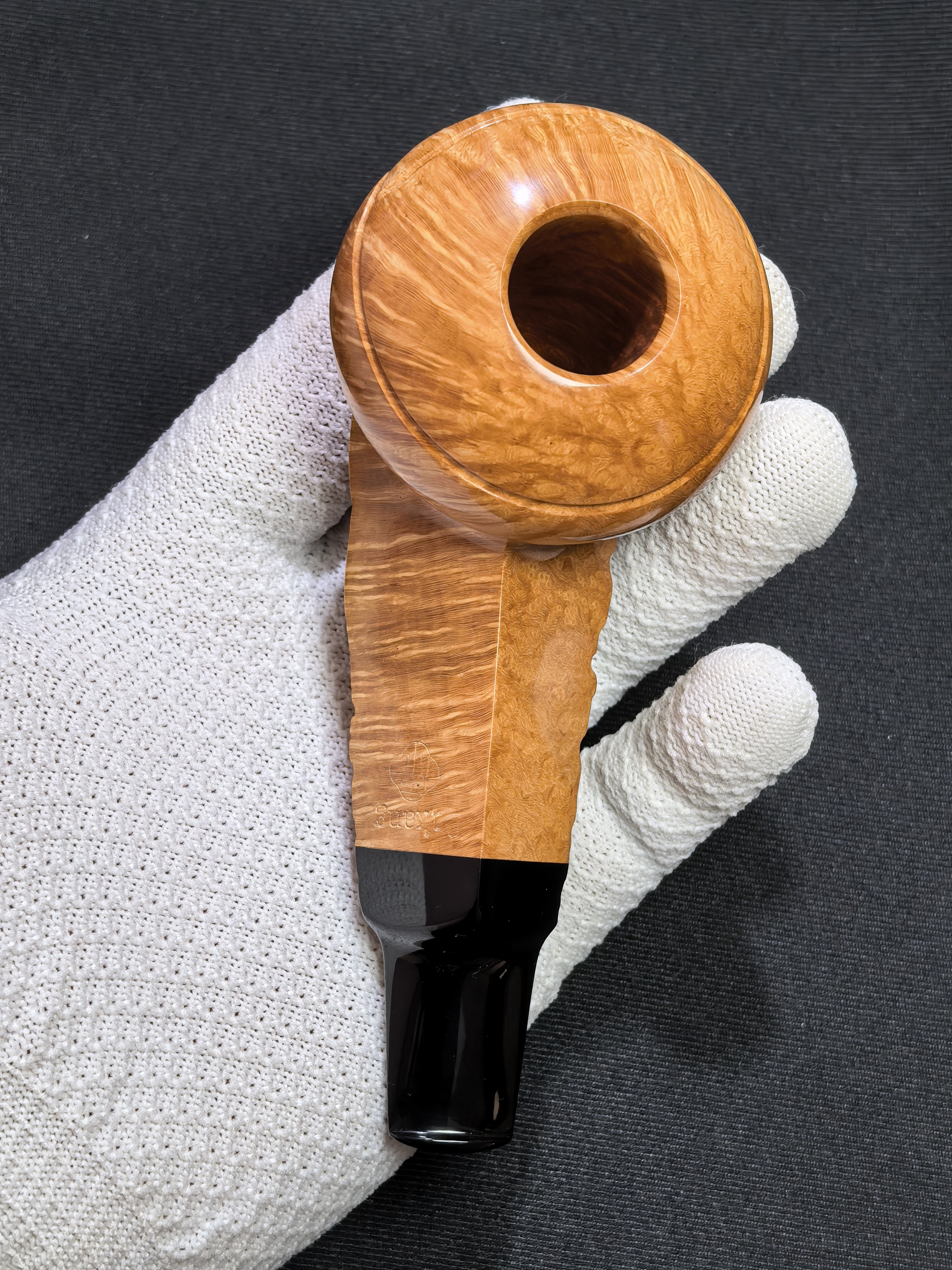 MR系列，斗牛犬石楠木烟斗烟具手工自由斗型