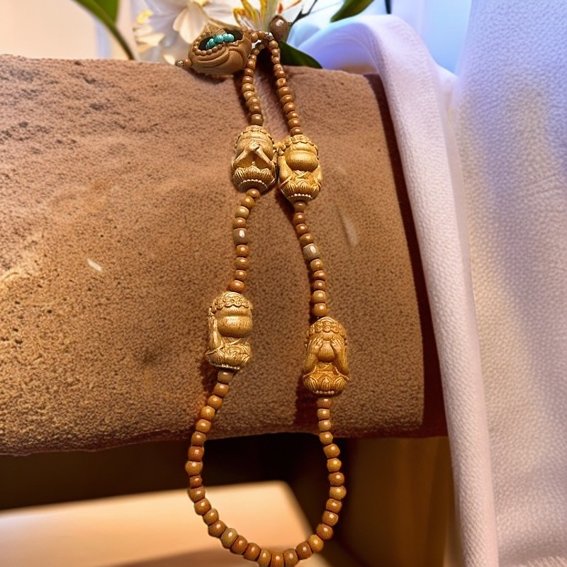 橄榄核“四不”手机挂链/挂件