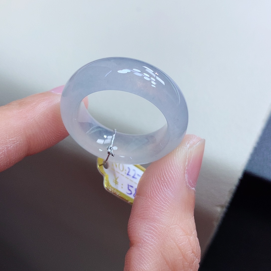 未镶嵌戒指翡翠22-23号