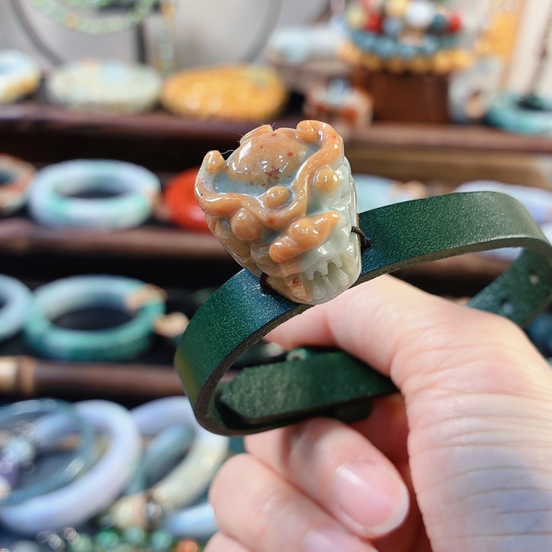 翡翠未镶嵌手链手串