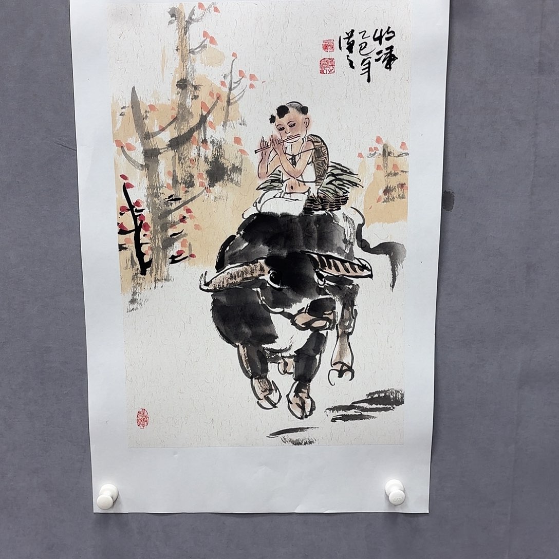 国画亲笔手绘原创