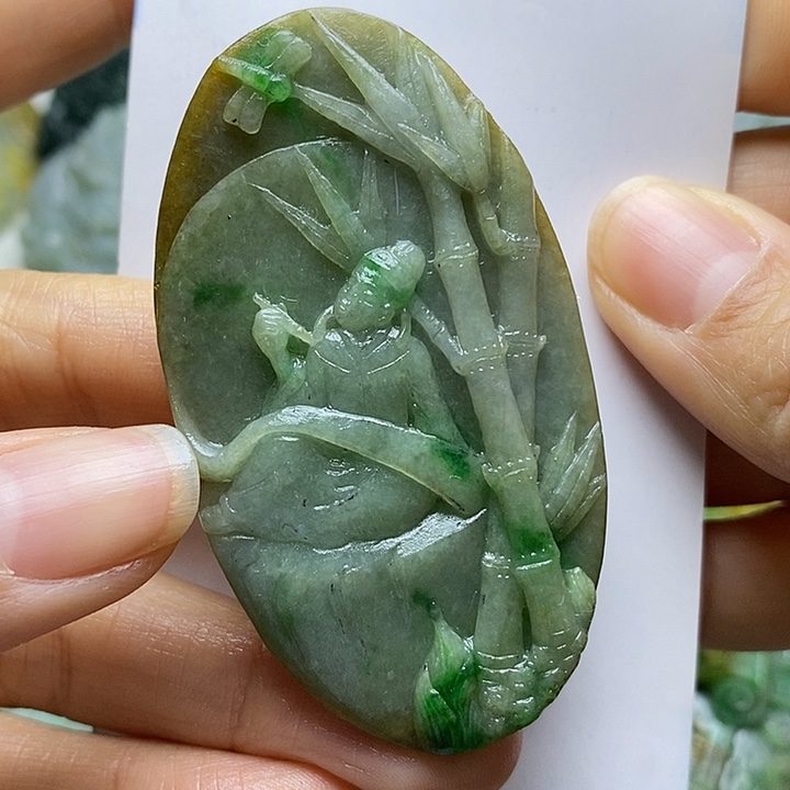 定制翡翠未镶嵌毛货