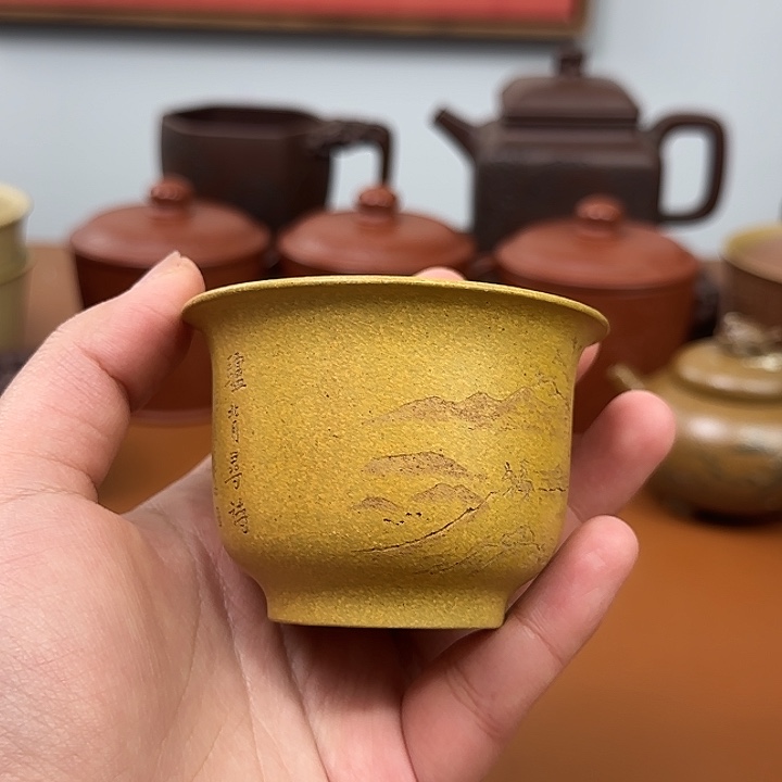 宜兴紫砂主人杯杯
