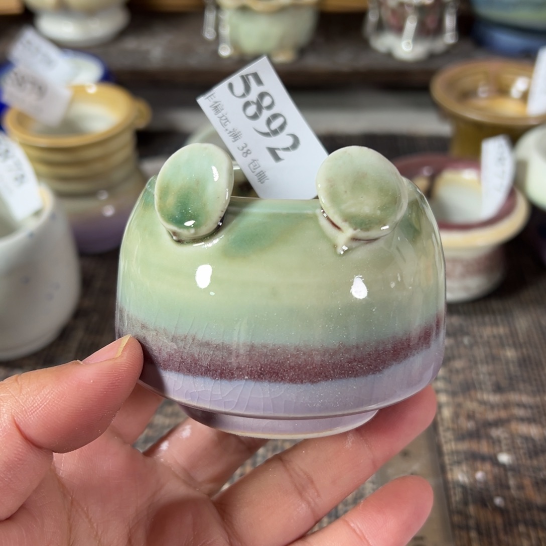 陶瓷景德镇手工花盆