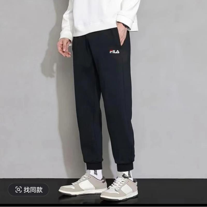 [一折专购】F斐家卫裤2025秋冬季新款纯棉重磅加绒加厚男女长裤子