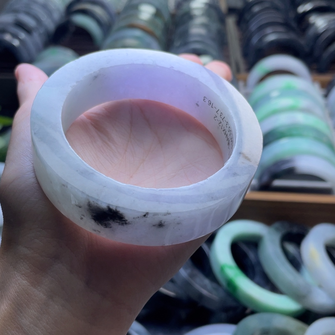 定制翡翠未镶嵌定制翡翠手镯
