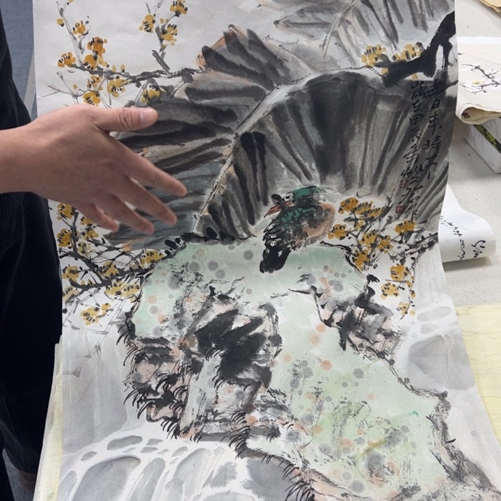 国画纯手绘作品欣赏图