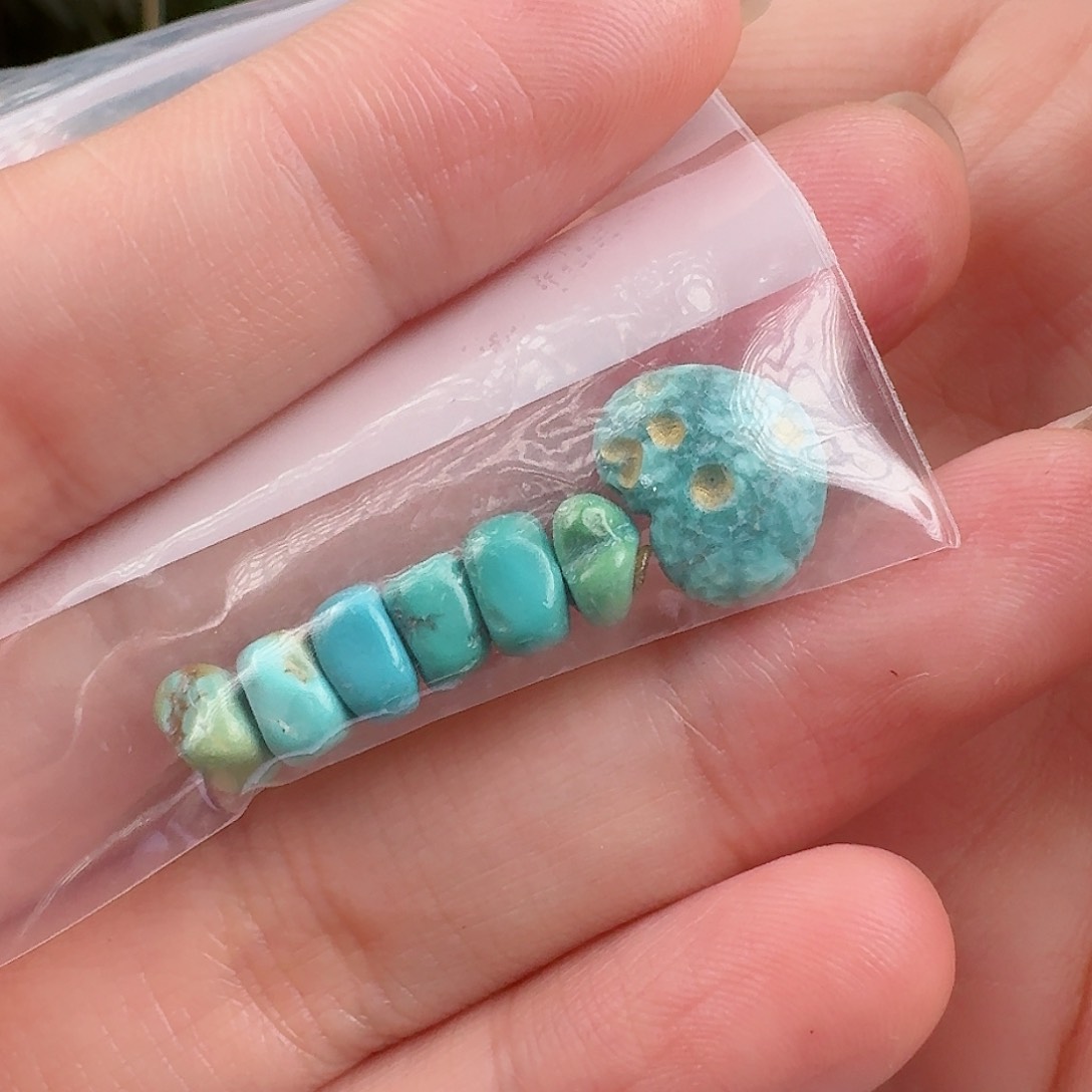 绿松石珠宝奇石未镶嵌