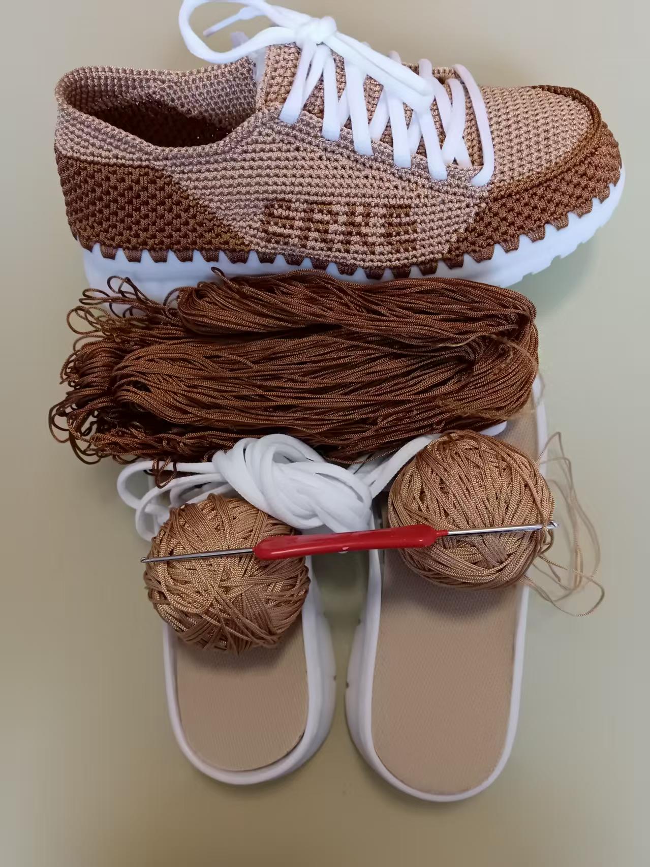 (半成品材料包)ERkE款式牛筋椰子底防滑耐磨(送视频教程)