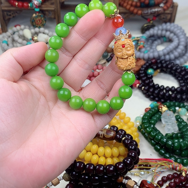 白玉菩提吊坠菩提