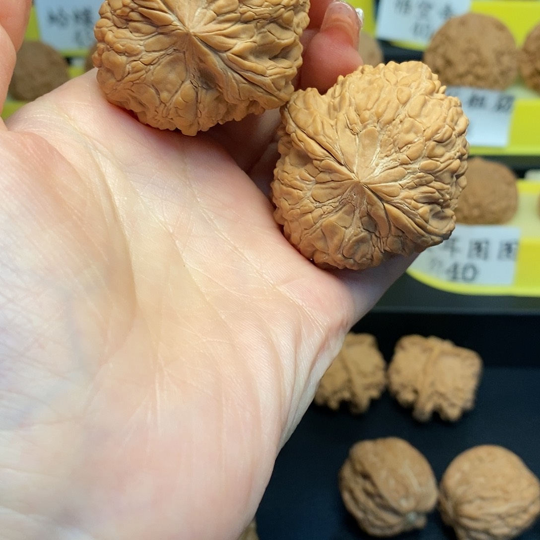 文玩核桃把件未*E和尚头